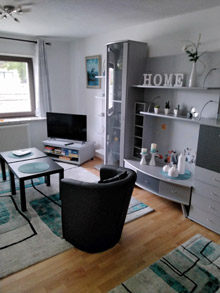 Wohnzimmer Ferienwohnung Wohnzimmer