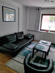 Wohnzimmer Ferienwohnung Wohnzimmer